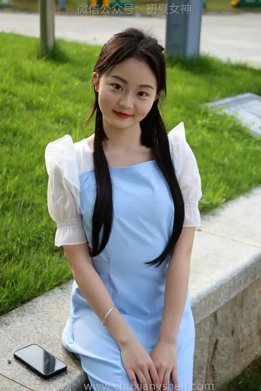 初夏女神 No.180 双双 绿树成荫 - 初夏女神